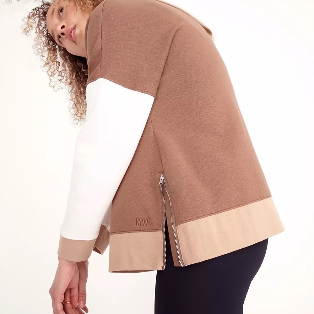 NWT Madewell MWL Betterterry Side-Zip Hoodie Sweatshirt Size XS NWT - Picture 8 of 10